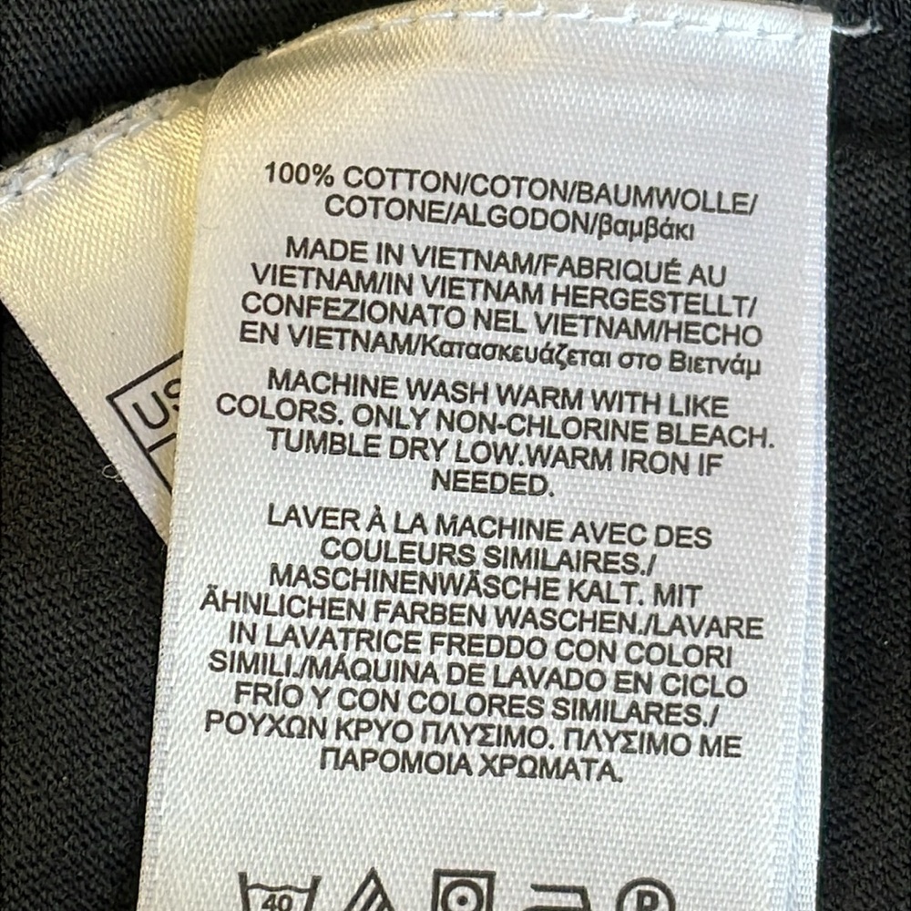 Brooks Brothers Black Embroidered Tee - Picture 5 of 6